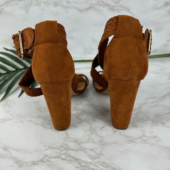 Charlotte Russe Braided Kayla Heels Women Size 8 - Picture 4 of 9